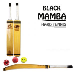 CB Black Mamba Hard Tennis Cricket Bat Made in Sialkot Pakistan