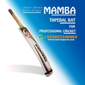 CB Mamba Rawlakot Wood Tape Ball Cricket Bat Guaranteed Bats ☑️Length: 35 inch ☑️Width : 4.4 inch ☑️Weight : 800 to 850 grams ☑️Double Pressed Wood ( Full combination for Smashing) ☑️Full Cane Handle Super comfortable Grip Call | Whatsapp | inbox +923037346993 www.corivalsports.com jawadzafar@corivalsports.com