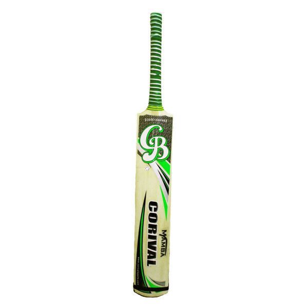 CB Mamba Rawlakot Wood Tape Ball Cricket Bat Guaranteed Bats Length: 35 inch Width : 4.5 inch Weight : 800 to 850 grams Double Pressed Wood ( Full combination for Smashing)